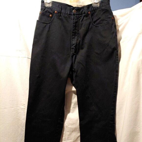 New York Line VINTAGE Women's Size 14 Average Black Jeans - Picture 1 of 3